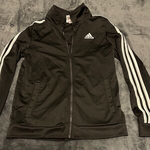 Adidas Black zip up